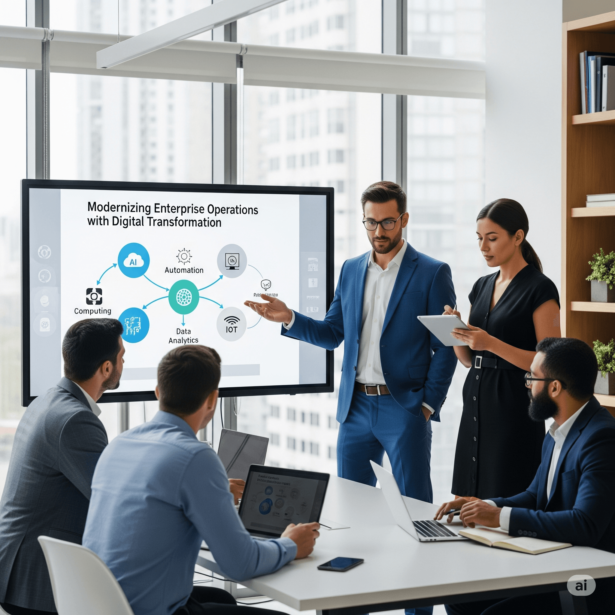 Modernizing Enterprise Operations with Digital Transformation