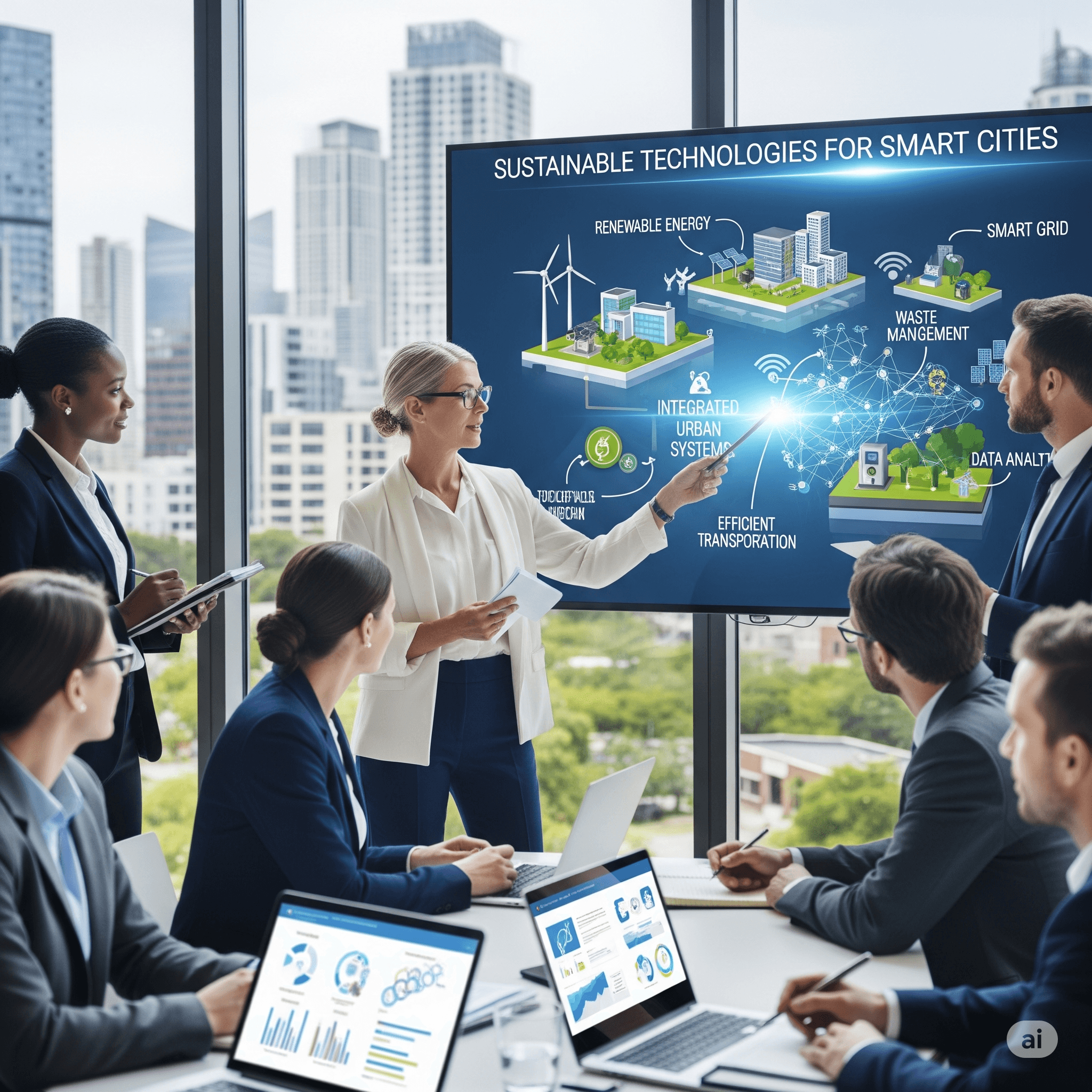 Sustainable Technologies for Smart Cities